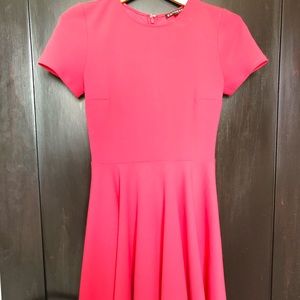 Express Pink High Low Dress